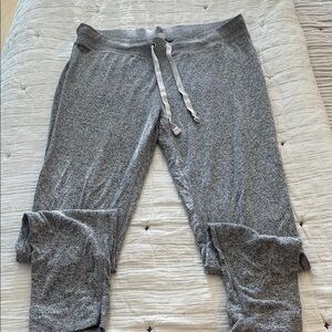 J Crew Factory Women’s Grey Heathered  Jogger Pants